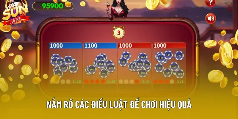 Nắm rõ các điều luật để chơi hiệu quả