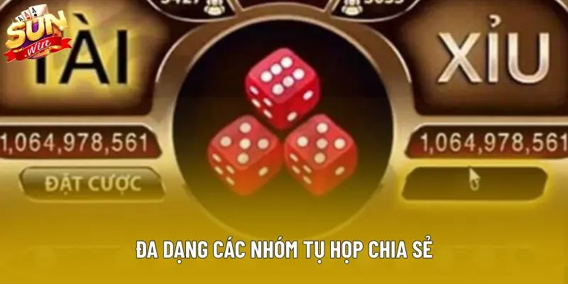 Đa dạng các nhóm tụ họp chia sẻ